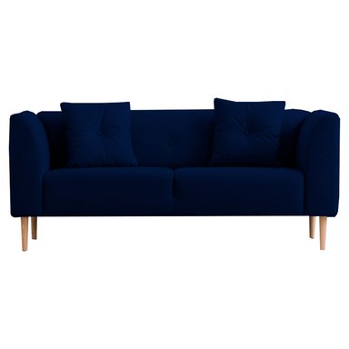 SOFA HOME PREMIUM RORY 2 CUERPOS AZUL MARINO
