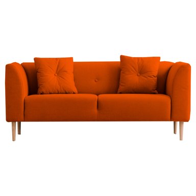 SOFA HOME PREMIUM RORY 2 CUERPOS NARANJA