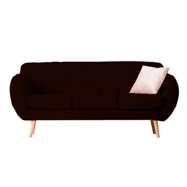 SOFA HOME PREMIUM LIAND 3 CUERPOS CHOCOLATE