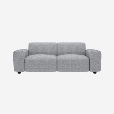 SOFA HOME PREMIUM MARGOT 3 CUERPOS PLATA