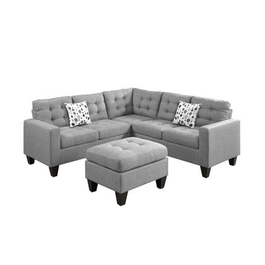 SECCIONAL + BANQUETA HOME PREMIUM TEO