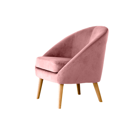 BUTACA HOME PREMIUM LEO ROSADO