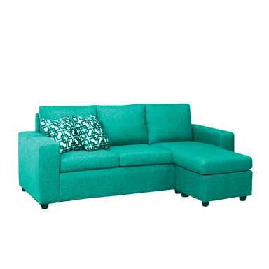 SECCIONAL HOME PREMIUM XION TURQUESA DERECHO