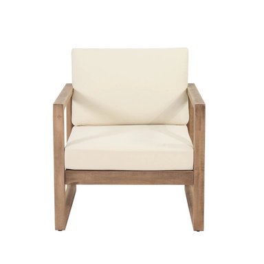 SET JUEGO SALA TERRAZA JARDIN HOME PREMIUM LORAS 2 1 1 BEIGE + MESA CENTRO - 3