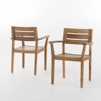 JUEGO COMEDOR TERRAZA JARDIN HOME PREMIUM RHODA 4 SILLAS NATURAL RUSTICO - 5
