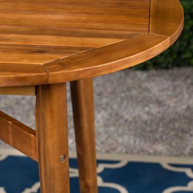 JUEGO COMEDOR TERRAZA JARDIN HOME PREMIUM DROLYS BAR 4 SILLAS NATURAL RUSTICO - 4
