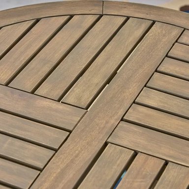 JUEGO COMEDOR TERRAZA JARDIN HOME PREMIUM COSME 2 SILLAS GRIS - 5
