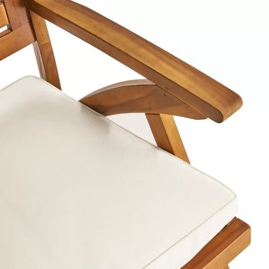 JUEGO COMEDOR TERRAZA JARDIN HOME PREMIUM TORI 4 SILLAS BLANCO - 4