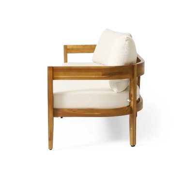 SET SOFA HOME PREMIUM JIYU CELESTE + MESA CENTRO + BANQUETA TERRAZA JARDIN 3 CUERPOS - 5