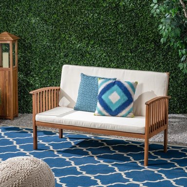 SOFA TERRAZA JARDIN HOME PREMIUM MARIM 2 CUERPOS CREMA - 3