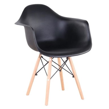 JUEGO COMEDOR HOME PREMIUM ELTON 4 SILLAS NEGRO - 3