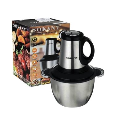 PICATODO ELÉCTRICO 3 LITROS PARA CARNES Y VERDURAS DE ACERO INOXIDABLE