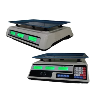 BALANZA DIGITAL BODEGUERA 40 KG DOBLE PANTALLA COMPUTING SCALE - 3
