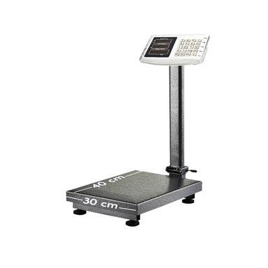 BALANZA INDUSTRIAL 150 KG CON PLATAFORMA TCS-150K TECLADO DE ACERO