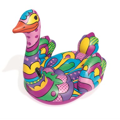 BESTWAY FLOTADOR AVESTRUZ RETRO POP