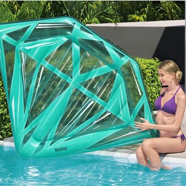 BESTWAY FLOTADOR ISLA PRECIOSA 1,85 M X 98 CM - 2