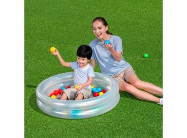 BESTWAY PISCINA 2 ANILLOS CON 50 PELOTAS 91X20CM - 2