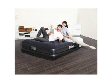 COLCHÓN INFLABLE BESTWAY 67403 CON BOMBA INTEGRADA 203X152X46CM - 6