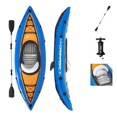 KAYAK BESTWAY INFLABLE COVE CHAMPION SOPORTA 100KG 275 X 81 CM