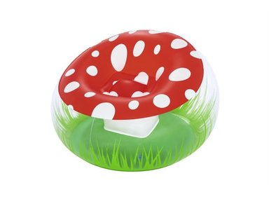 SILLÓN BESTWAY INFLABLE HONGO 112X66CM 75123 MULTICOLOR