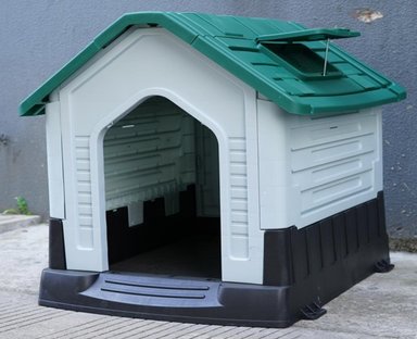 CASA DE PERRO MEDIANA VERDE COOL PETS