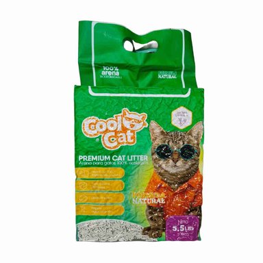 ARENA PARA GATOS DE TOFU 2.5 KG - COOL CAT