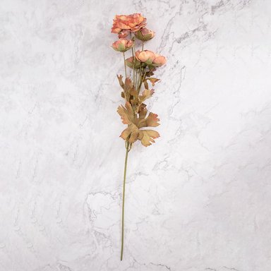 Peonías Naranja Panorama Hogar Pack De 4