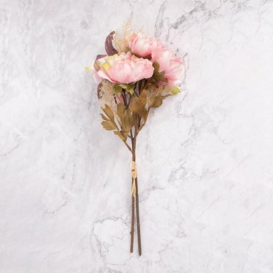 Ramos Peonías Rosa Panorama Hogar Pack De 4