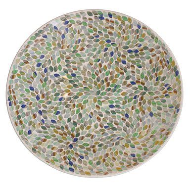 CENTRO DE MESA REDONDO PANADECOR MOSAICO MULTICOLOR 40CM