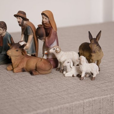 SET DE NACIMIENTO NAVIDEÑO PANADECOR 15 FIGURAS 10.16CM