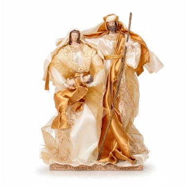 SAGRADA FAMILIA DORADA 43.18CM POLIRESINA