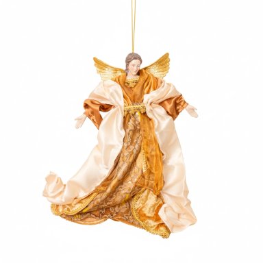 ANGEL PARA COLGAR DORADO 35CM