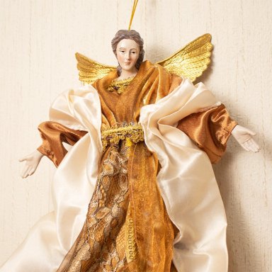 ANGEL PARA COLGAR DORADO 35CM - 3