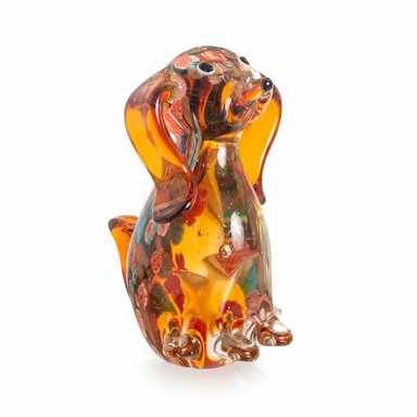 PERRO ELION VIDRIO MURANO