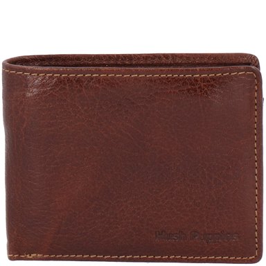 BILLETERA HUSH PUPPIES PARA HOMBRE VN VOLANTE MARRÓN