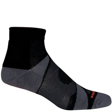 CALCETÍN HUSH PUPPIES H MOVE H QUARTER NEGRO - 1