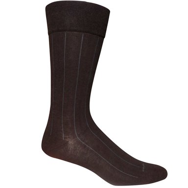 CALCETÍN HUSH PUPPIES CO NONTIGHT BROADRIB MARRÓN - 1