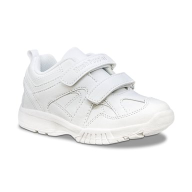 ZAPATILLA HUSH PUPPIES KIDS RACE 2 VELCROS BLANCO - 1