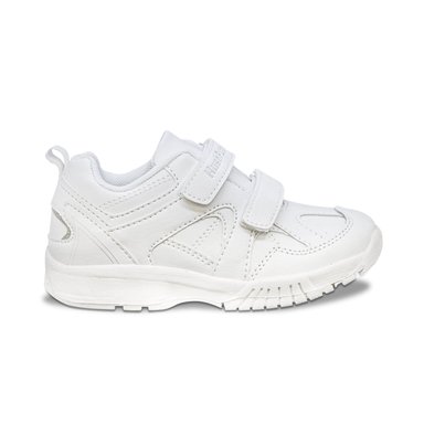 ZAPATILLA HUSH PUPPIES KIDS RACE 2 VELCROS BLANCO - 3