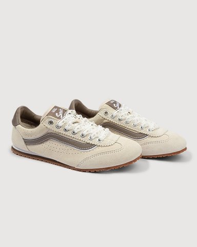 ZAPATILLAS VANS MUJER SUPER LOWPRO BEIGE - 2