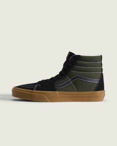 ZAPATILLAS VANS HOMBRE SK8-HI VERDE - 1