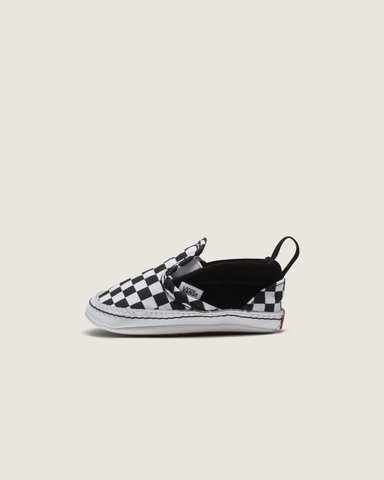 ZAPATILLAS VANS NIÑO SLIP-ON V CRIB NEGRO
