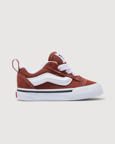 ZAPATILLAS VANS NIÑO KNU SKOOL ELASTIC LACE MARRÓN - 4