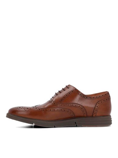 ZAPATO HUSH PUPPIES HOMBRE WING FLEX CAFÉ - 4