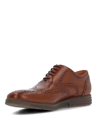 ZAPATO HUSH PUPPIES HOMBRE WING FLEX CAFÉ - 5