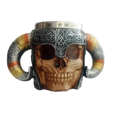 TAZA GIBBEN CALAVERA VIKINGO MUG SKULL