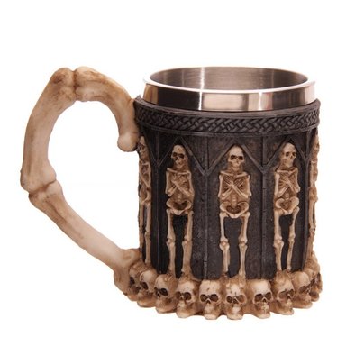 TAZA GIBBEN CALAVERA MUMMY MUG SKULL