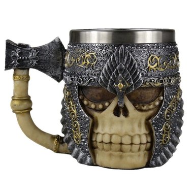 TAZA GIBBEN CALAVERA HACHA MUG SKULL