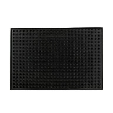 TAPETE GIBBEN PVC NEGRO BAR ALFOMBRA RECTANGULAR G - 1