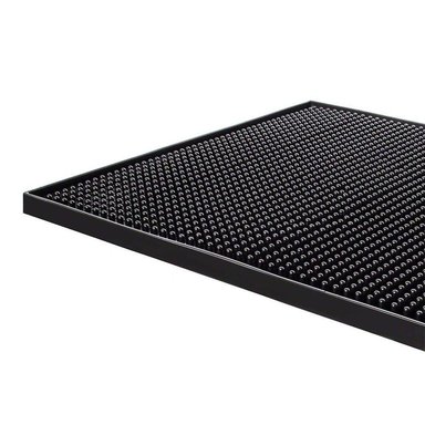 TAPETE GIBBEN PVC NEGRO BAR ALFOMBRA RECTANGULAR G - 3